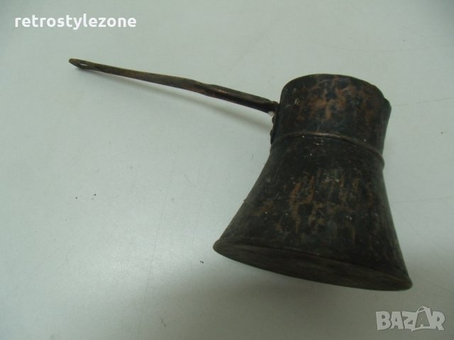 № 4606 старо джезве  , снимка 3 - Други ценни предмети - 30341736