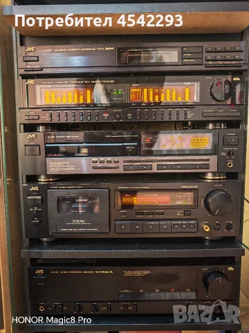 JVC hifi шкаф без тонколони