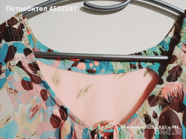 Ефирна туника, снимка 3 - Туники - 52681653