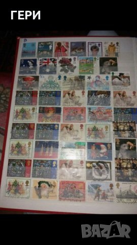 Албум с английски марки, снимка 3 - Нумизматика и бонистика - 38834685