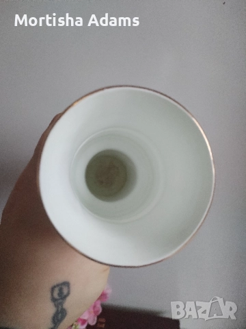 Видинска ваза- костен порцелан , снимка 5 - Вази - 52190311