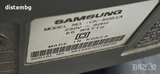 Телеизор Samsung CK-5051a, снимка 2 - Телевизори - 56544843