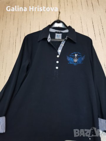 СТРАХОТНА БЛУЗКА МАКСИ РАЗМЕР 2-3XL , снимка 5 - Тениски - 30141000