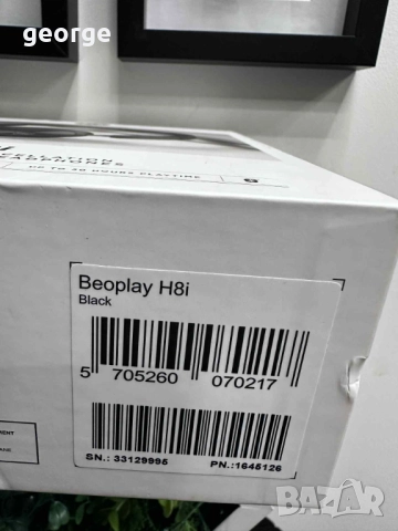 Аудио слушалки On-Ear Bang & Olufsen Beoplay H8i, Wireless, Black, снимка 5 - Слушалки и портативни колонки - 52482621
