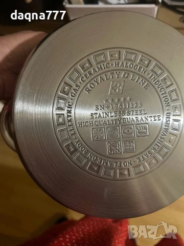 Швейцарски тенджери и тигани най-висок клас неръждаема стомана 🇧🇪 Идея за подарък, снимка 12 - Прибори за хранене, готвене и сервиране - 50444948