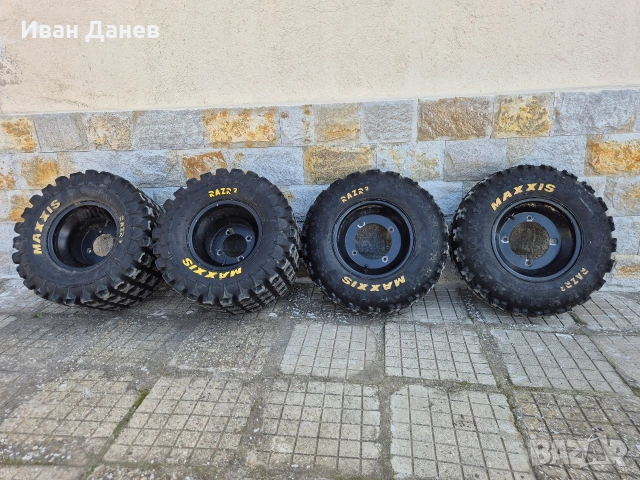 гуми с джанти за Raptor 700 20x11-9,21x7-10