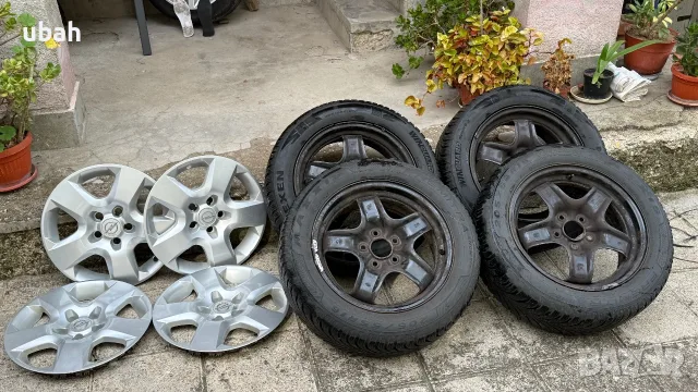16” структурни джанти за Opel със зимни гуми (2 х Maxxis DOT 3520 и 2 х Nexen DOT2724)