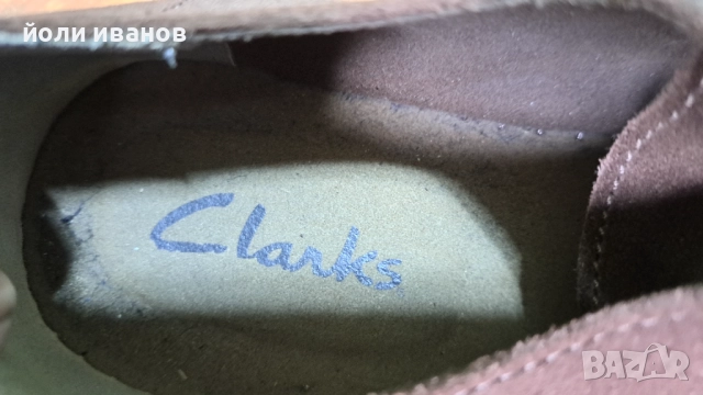 Clarks-кларкове шити,каучук подметка,451/2 номер, снимка 3 - Маратонки - 51942414