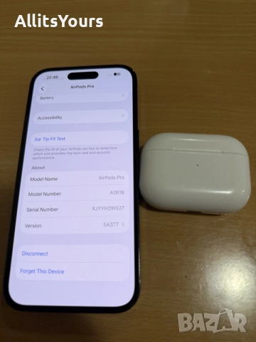 Iphone 14 pro и Airpods pro 2, снимка 5 - Apple iPhone - 56547642