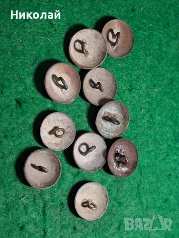 Стари Военни Бронзови Копчета Царство България ПСВ, снимка 10 - Антикварни и старинни предмети - 53946369