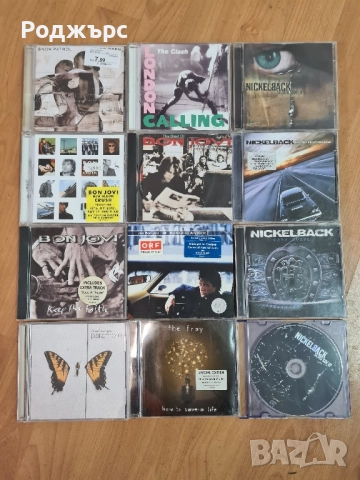 ЛОТ(2) - Nickelback, The Clash, Bon Jovi, Paramore, The Fray