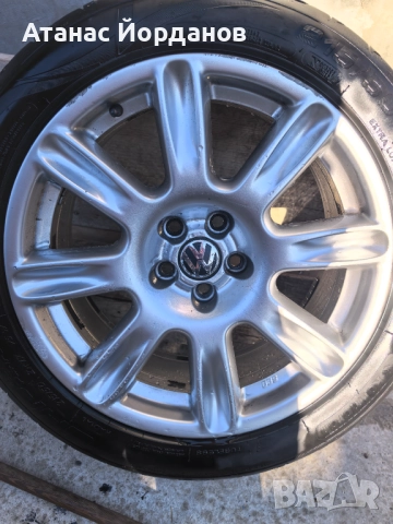 17 цола джанти BBS с гуми + фланци , снимка 16 - Гуми и джанти - 52519975