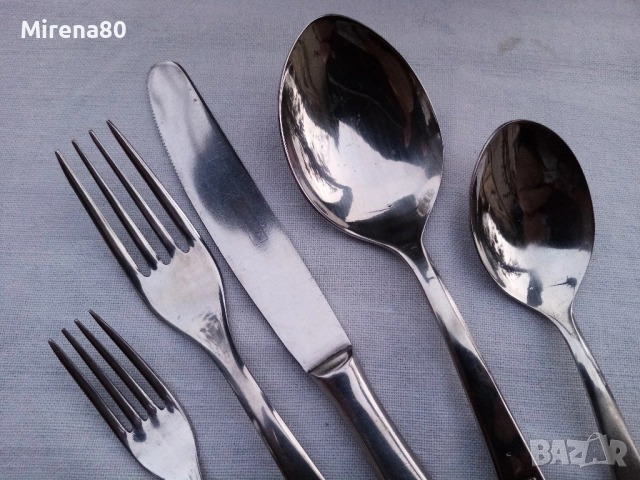 Прибори - Петко Денев - нови !, снимка 4 - Прибори за хранене, готвене и сервиране - 52641098