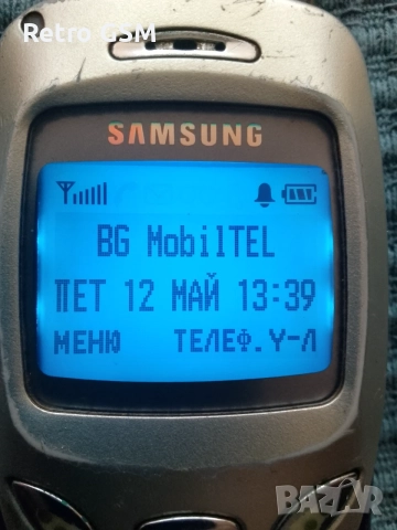 Работещ Ретро GSM Samsung r210s (Нова батерия & зарядно & sim адаптор), снимка 2 - Samsung - 56132740