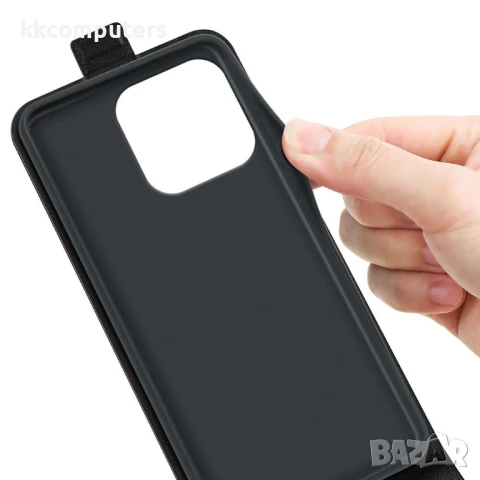 Motorola Edge 60 Pro 5G Кожен Вертикален Калъф + Скрийн Протектор – Черен, Кафяв, Червен, Бял, снимка 7 - Калъфи, кейсове - 50858811