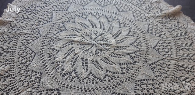 Покривки за маса плетени на една кука , снимка 3 - Покривки за маси - 38881142