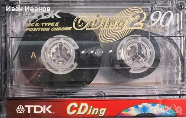 TDK CDing2 аудиокасети хром ; налични 150 броя 