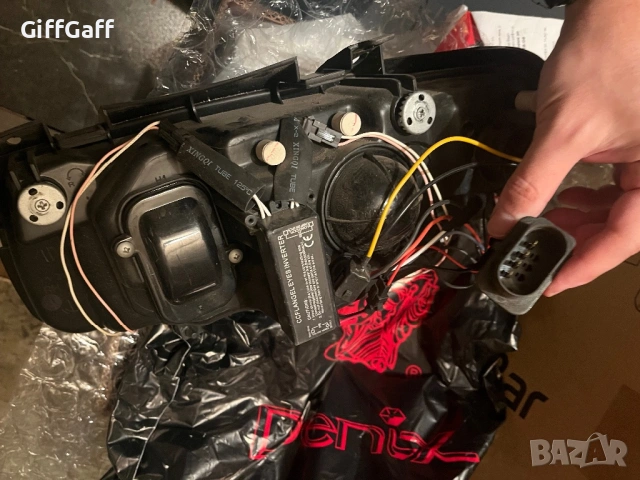 Фар десен за Volkswagen Polo Angel Eyes, снимка 6 - Части - 53948688