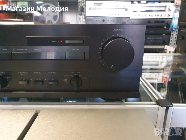 Усилвател Yamaha AX-530 Две по 110 вата на 4 ома. В отлично техническо и визуално състояние., снимка 5 - Ресийвъри, усилватели, смесителни пултове - 35579978