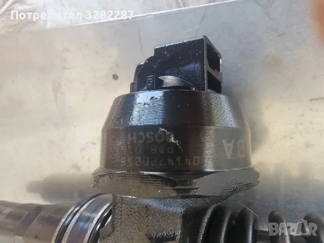 Помпа Дюза 1.9 TDI 131 к.с. - Bosch 038130073BA / 0414720216 за VW, Audi, Skoda, снимка 6 - Части - 55833776