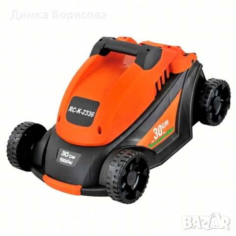 Мощна и лека електрическа градинска косачка 1000W, снимка 9 - Градинска техника - 53944558