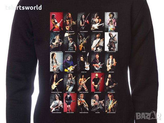 Нов мъжки музикален суичър с дигитален печат Китаристи, снимка 7 - Суичъри - 31757892