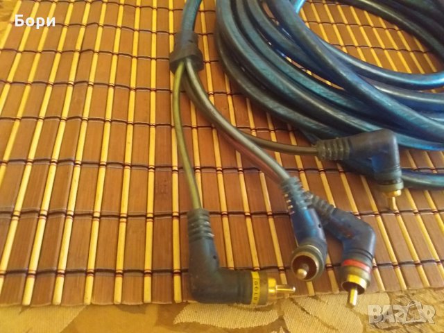 Качествен професионален аудио кабел 5 метра, снимка 5 - Други - 29426126