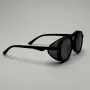 Слънчеви очила Aviator черни нови с мрежа и UV400 защита, снимка 4