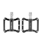 Ултра леки алуминиеви педали за велосипед PROMEND R41, Черни, 250гр., снимка 3