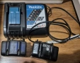Комплект 2бр батерии и зарядно Makita BL1850B, BL1830 и DC18RC LXT 18V, снимка 2