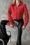 Елегантно дамско сако в червено , снимка 2