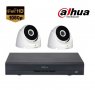 Dahua Full HD комплект с две камери Dahua 1080P + 4канален пентабриден XVR Dahua
