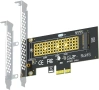 Адаптер M.2 NVMe към PCIe X1 GLOTRENDS PA09-X1, снимка 1