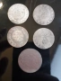 5 броя сребърни монети Османска империя, снимка 1