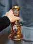 СТЪКЛЕНО ШИШЕ ПОЗЛАТА ОБРАЗ, снимка 4