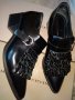 Елегантни обувки  Ermanno Scervino кожа с камъни Swarovski, снимка 5