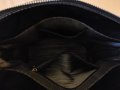 Дамска официална чанта от лачена еко кожа в перлен графитен цвят, снимка 4