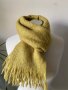 Светлозелен шал HM от 50 % мохер и 50 % вълна, снимка 3