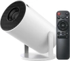 Мини проектор, интелигентен 4K 1080P проектор с WIFI 6 и Bluetooth, снимка 1