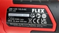 Flex LBE 125 18.0-EC - Нов безчетков акумулаторен ъглошлайф 2025г, снимка 8