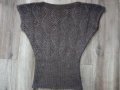 Дамски блузон - плетиво, снимка 3