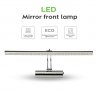 LED стенна лампа от неръждаема стомана за баня, кухня, коридор , хол