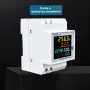 Подотчетен контролен електромер за DIN шина TOMZN 6 в 1 | 100A, снимка 7