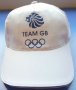 Шапка с козирка, щампа на стилизирана глава на лъв, олимпийски кръгове и надпис TEAM GB, регулируема, снимка 2