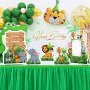Зоо Диви Сафари Джунгла животни декор за рожден ден парти украса картонени фигурки пано, снимка 1 - Хранителни добавки - 39990199