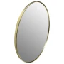 50см Кръгло стенно огледало със златиста рамка, снимка 2