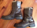 G-star оригинални кафяви боти от естествена кожа Uk4/37, снимка 6