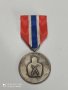 норвежки сребърен медал с маркировка , снимка 1 - Антикварни и старинни предмети - 42138523