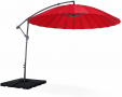 чадър за слънце ,Ø288,червен цвят, снимка 1 - Градински мебели, декорация  - 36493768