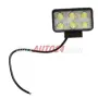 Правоъгълен LED прожектор 18 W 110 x 60 mm, снимка 2